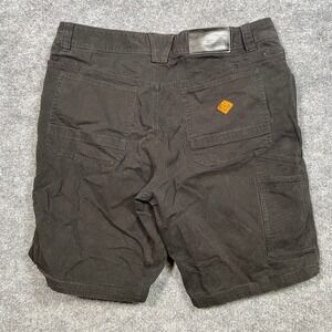 Off The Grid Havok 10" Utility Shorts Mens 34 Black Cotton Stretch Tactical Moto